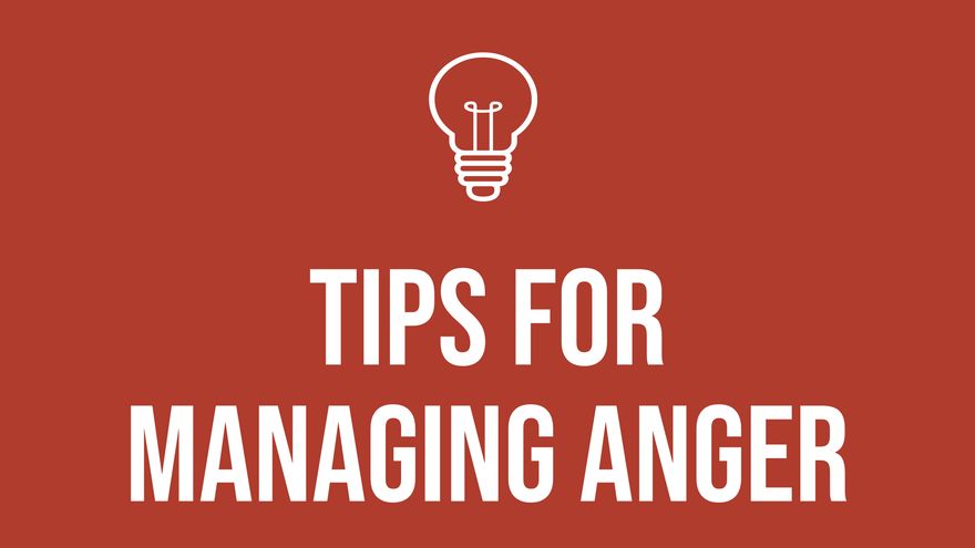 Free Anger Therapy Center Presentation Template to Edit Online
