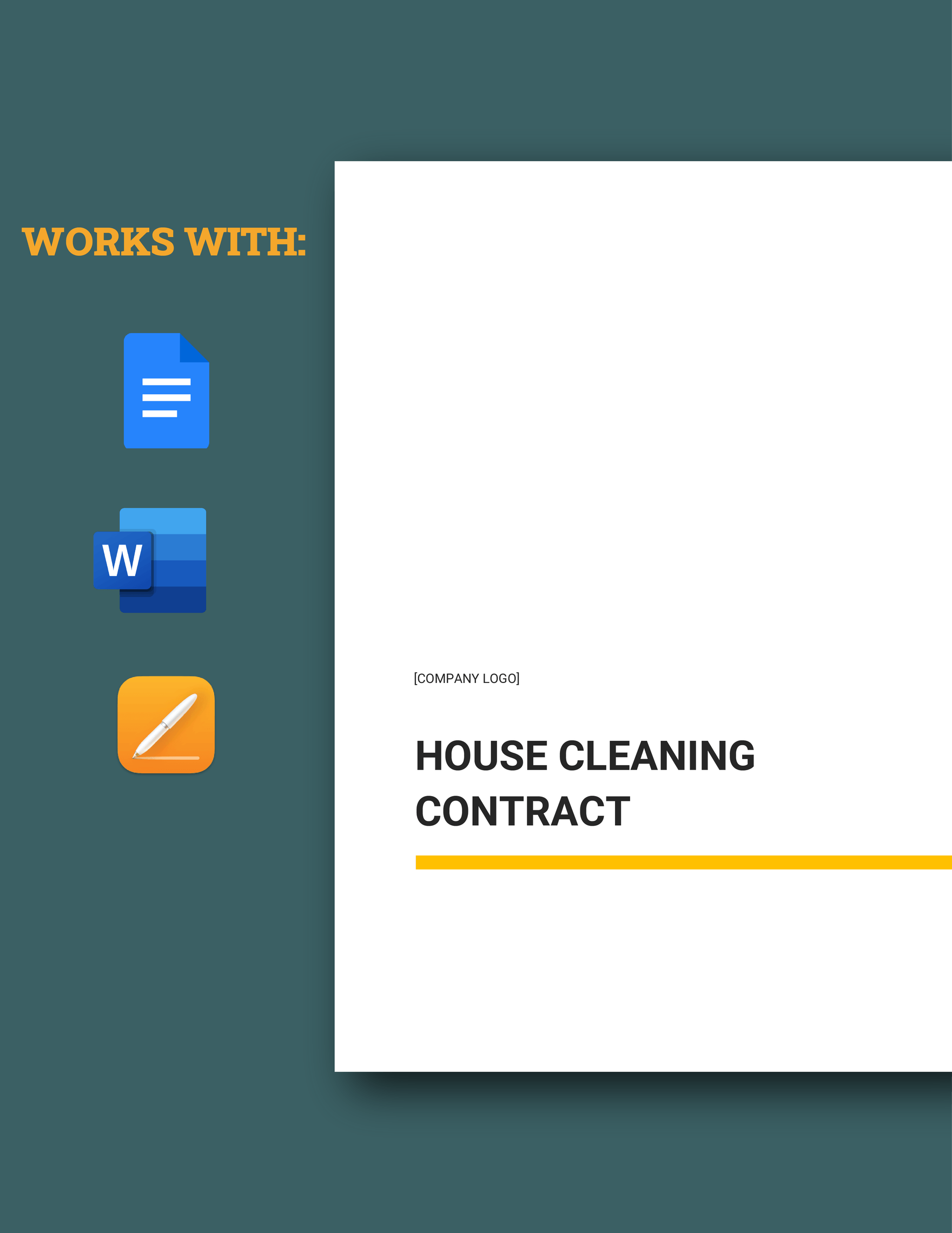 House Cleaning Contract Template