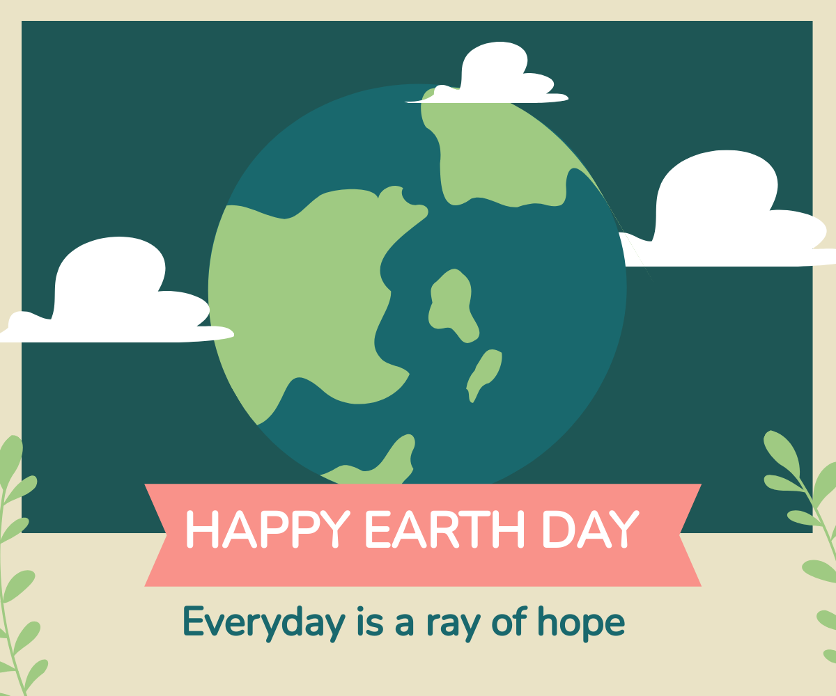 Earth Day Photo Banner Template