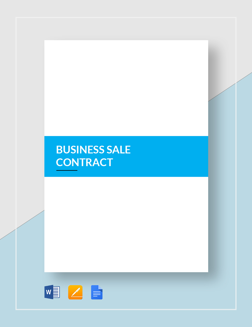Business Sale Contract