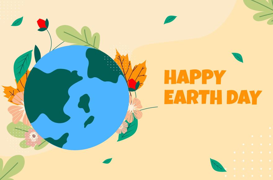Free Happy Earth Day Banner Template to Edit Online