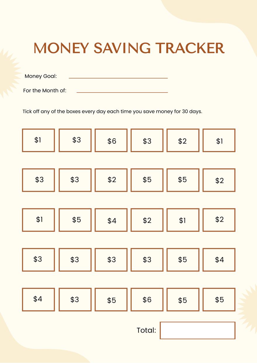 FREE Money Chart Templates & Examples Edit Online & Download