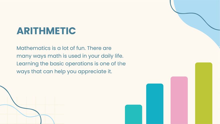 Free Modern Math Presentation Template to Edit Online