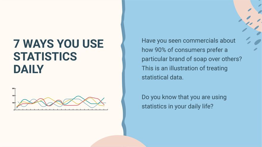 Free Creative Math Presentation Template to Edit Online