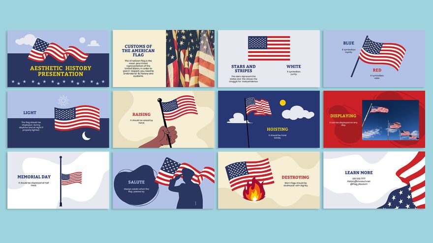 Free Aesthetic History Presentation Template to Edit Online