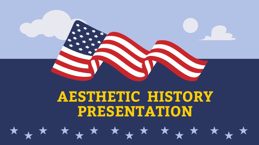 Free Aesthetic History Presentation Template to Edit Online