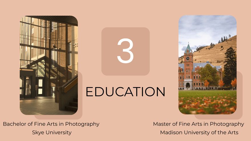 Free Stock Photographer Portfolio Presentation Template to Edit Online Free Stock Photographer Portfolio Presentation Template to Edit Online