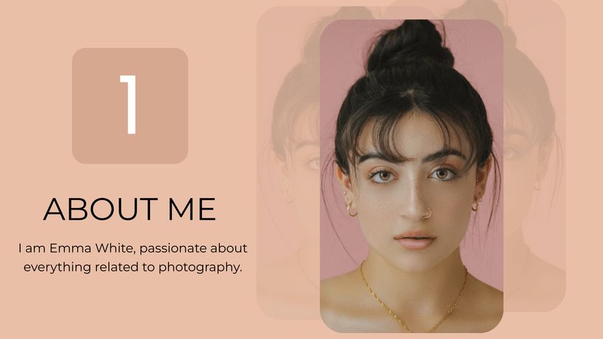 Free Stock Photographer Portfolio Presentation Template to Edit Online Free Stock Photographer Portfolio Presentation Template to Edit Online