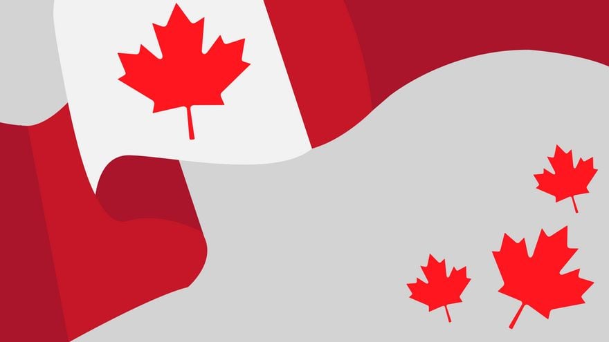 High Resolution Canada Day Background