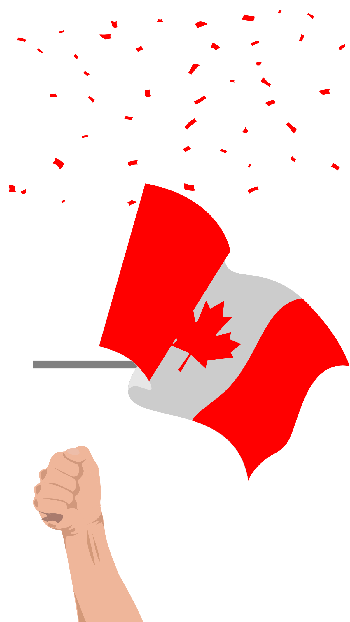 Canada Day iPhone Background Template