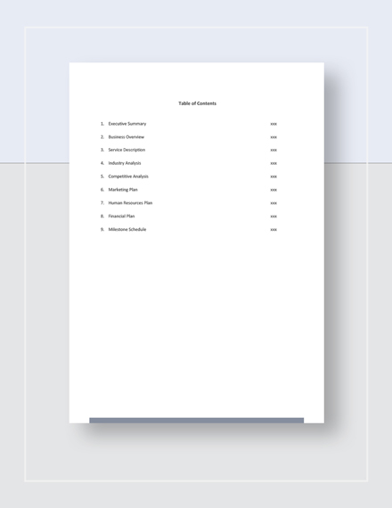 Examples of business plans for massage therapists picture