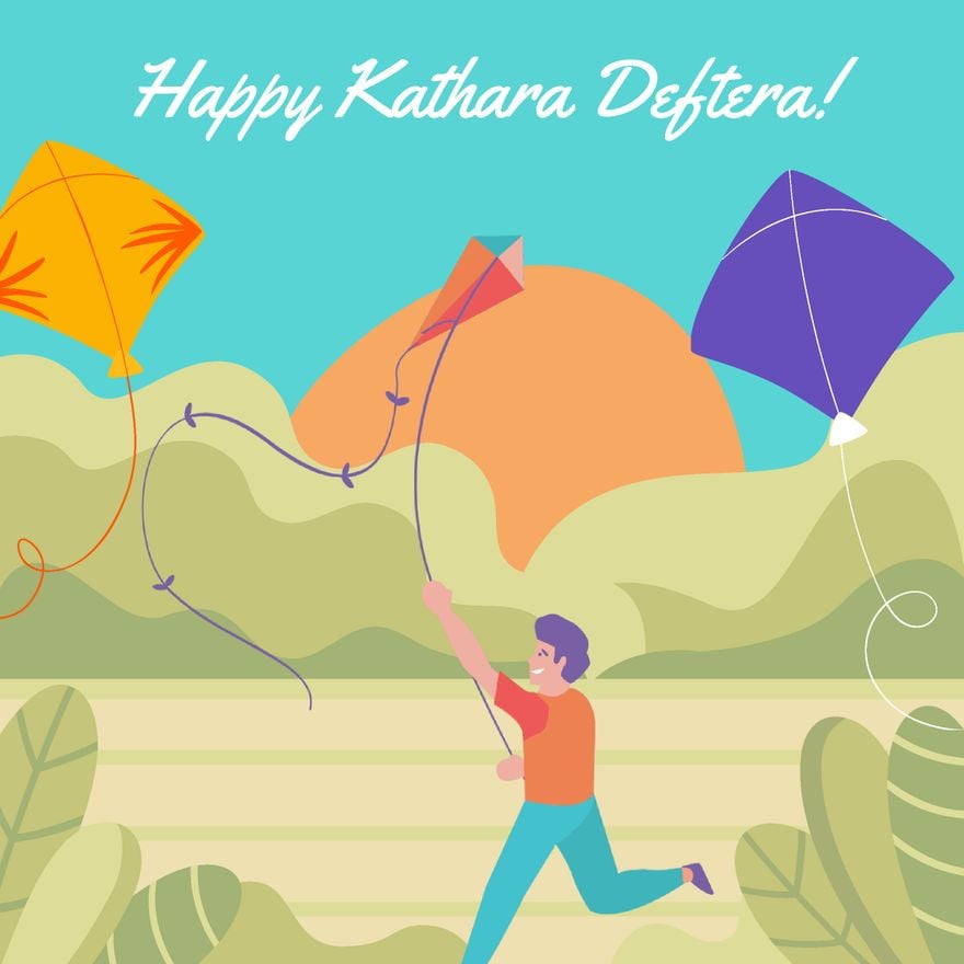 Happy Kathara Deftera Illustration