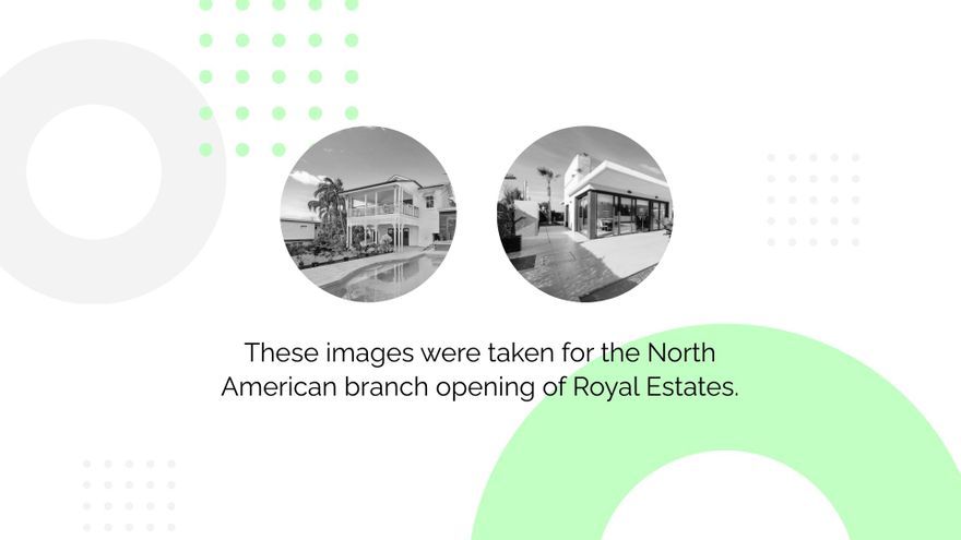 Free Real Estate Photographer Portfolio Presentation Template to Edit Online