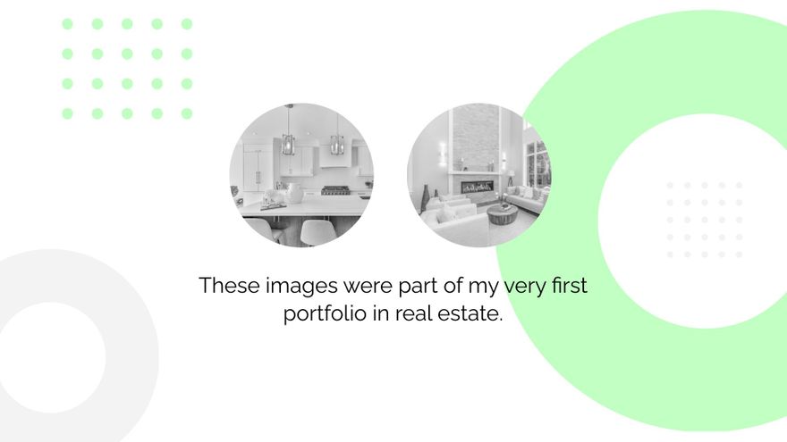 Free Real Estate Photographer Portfolio Presentation Template to Edit Online