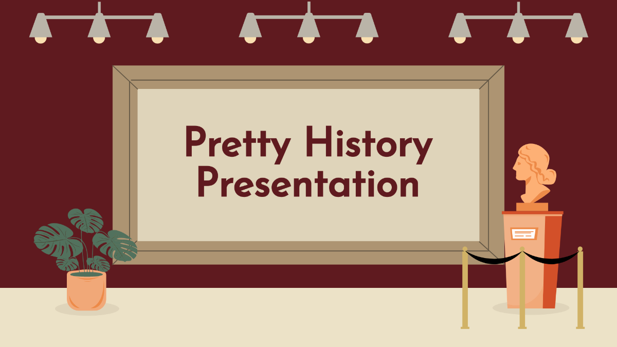 Pretty History Presentation Template