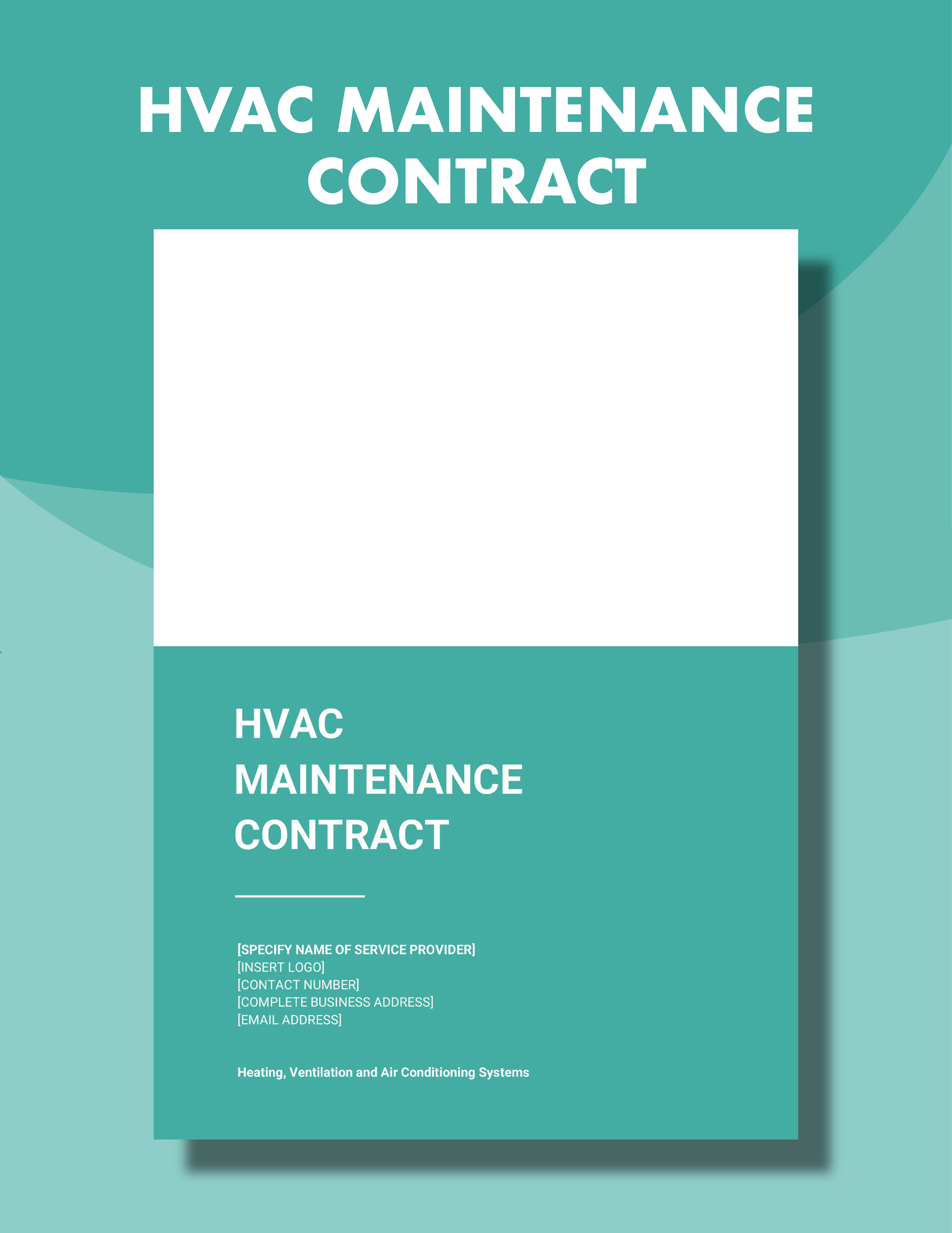 HVAC Maintenance Contract Template