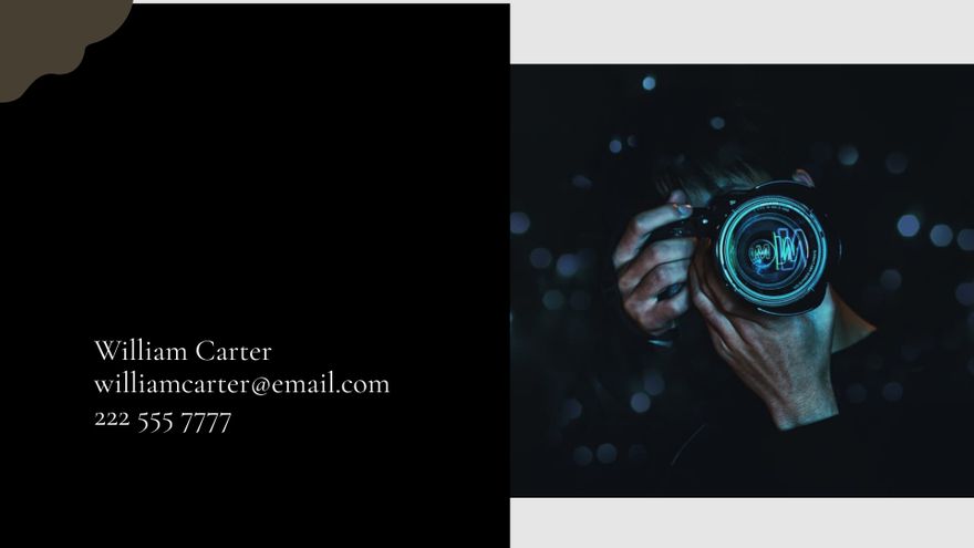 Free Portrait Photography Workshop Presentation Template to Edit Online Free Portrait Photography Workshop Presentation Template to Edit Online