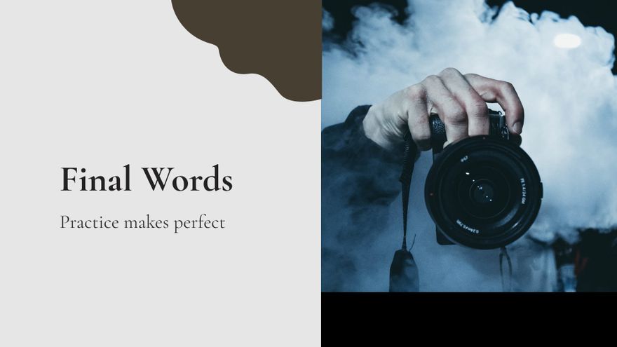 Free Portrait Photography Workshop Presentation Template to Edit Online Free Portrait Photography Workshop Presentation Template to Edit Online