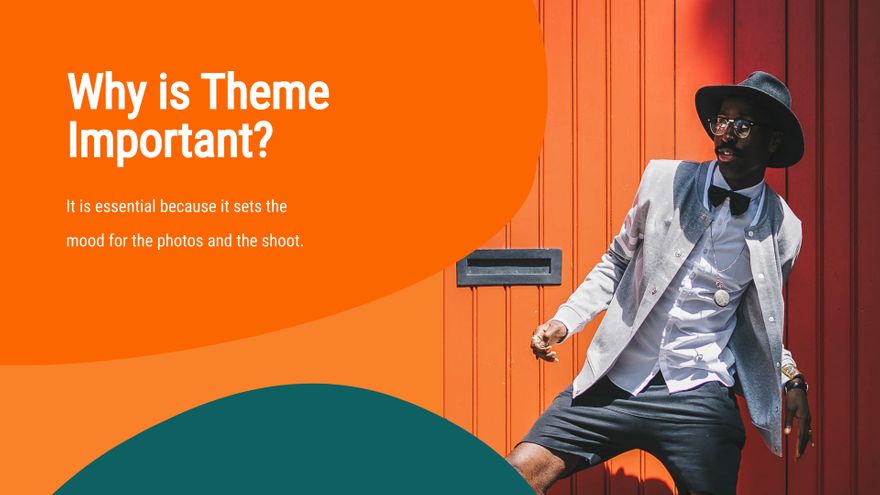 Free Fashion Photography Presentation Template to Edit Online