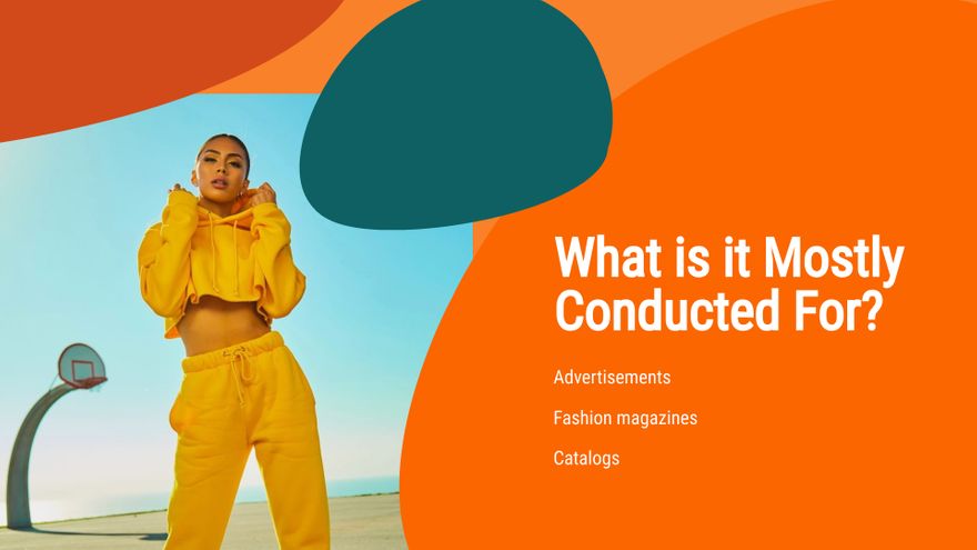 Free Fashion Photography Presentation Template to Edit Online