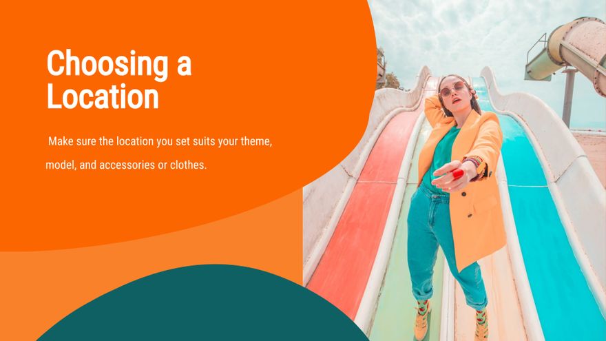 Free Fashion Photography Presentation Template to Edit Online