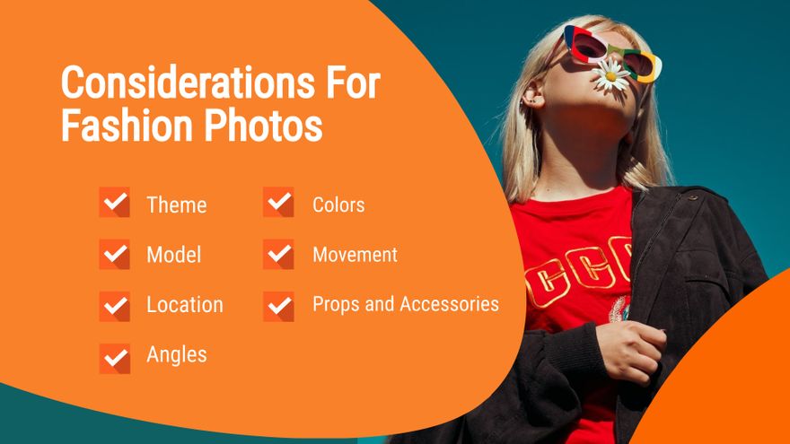 Free Fashion Photography Presentation Template to Edit Online