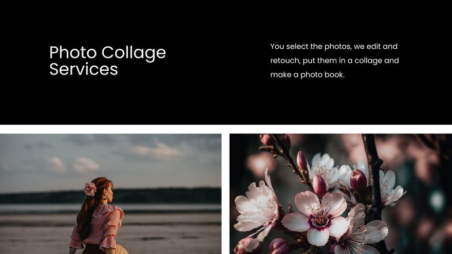 Free Photo Collage Agency Presentation Template to Edit Online Free Photo Collage Agency Presentation Template to Edit Online