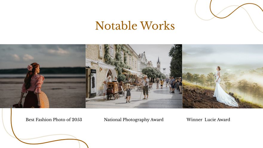 Free Photography Portfolio Presentation Template to Edit Online