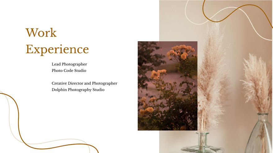 Free Photography Portfolio Presentation Template to Edit Online