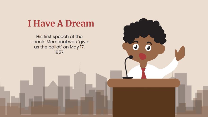 Free Simple History Presentation Template to Edit Online