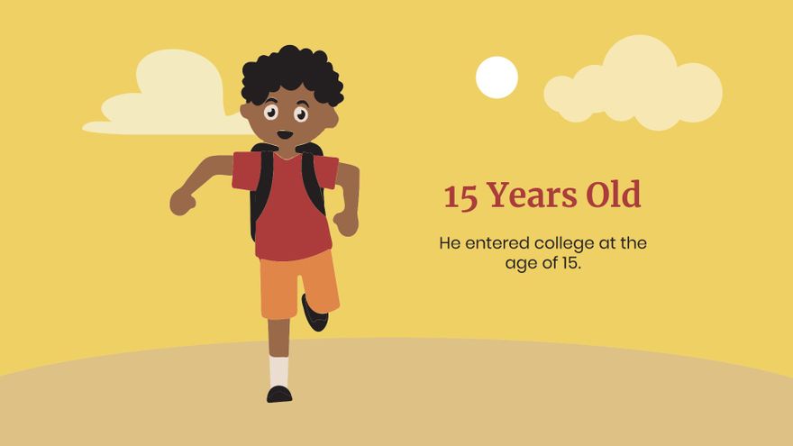 Free Simple History Presentation Template to Edit Online