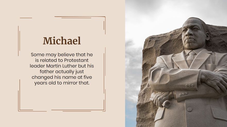 Free Simple History Presentation Template to Edit Online