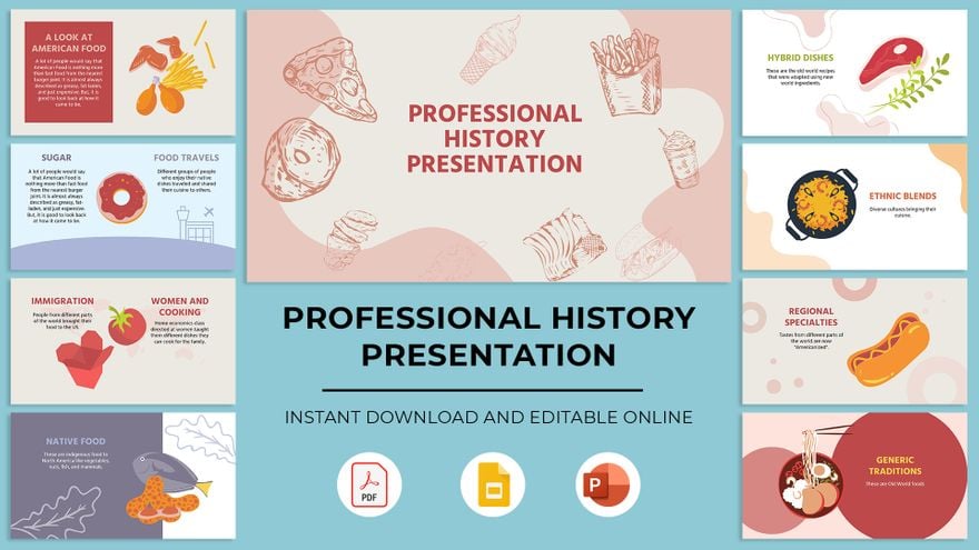 Professional History Presentation