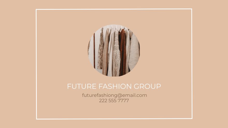 Free Fashion Trends Presentation Template to Edit Online Free Fashion Trends Presentation Template to Edit Online