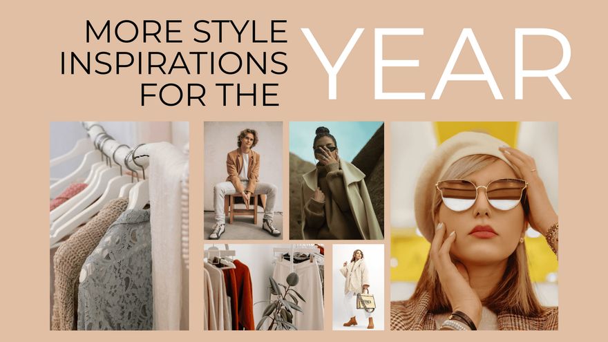 Free Fashion Trends Presentation Template to Edit Online Free Fashion Trends Presentation Template to Edit Online