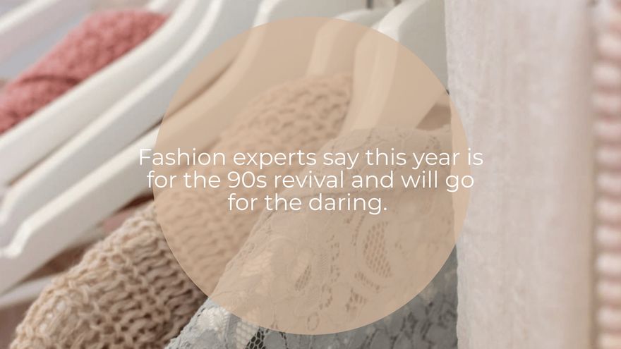 Free Fashion Trends Presentation Template to Edit Online Free Fashion Trends Presentation Template to Edit Online