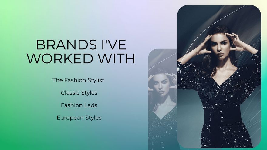 Free Fashion Influencer Portfolio Presentation Template to Edit Online Free Fashion Influencer Portfolio Presentation Template to Edit Online