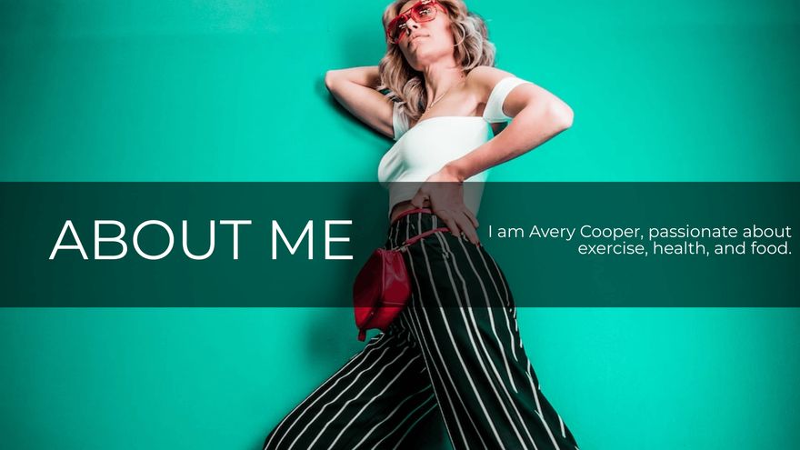 Free Fashion Influencer Portfolio Presentation Template to Edit Online Free Fashion Influencer Portfolio Presentation Template to Edit Online