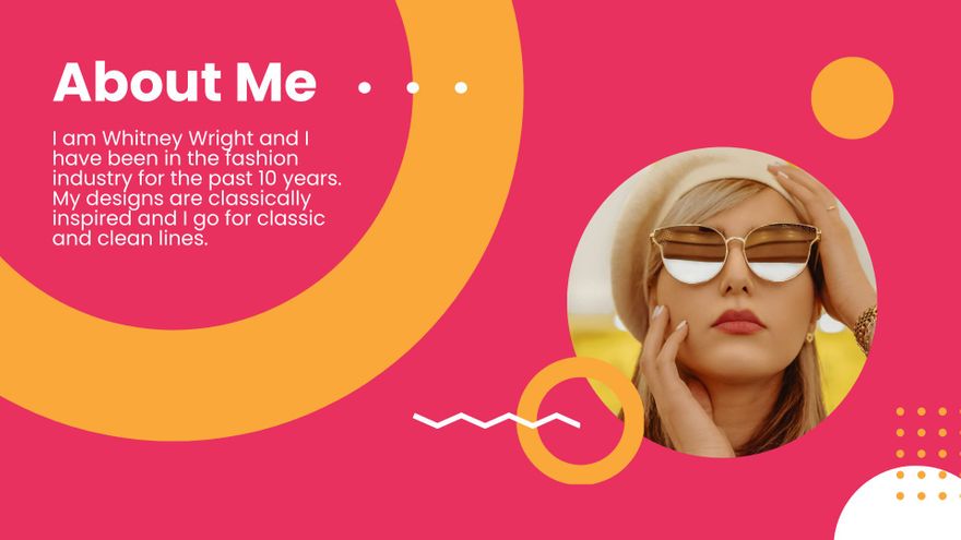 Free Fashion Designer Portfolio Presentation Template to Edit Online Free Fashion Designer Portfolio Presentation Template to Edit Online