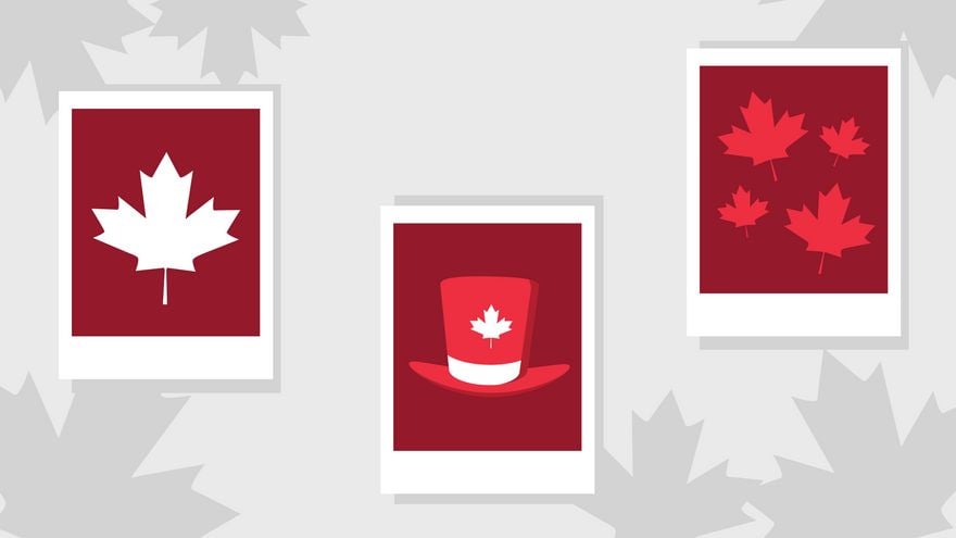 Canada Day Photo Background