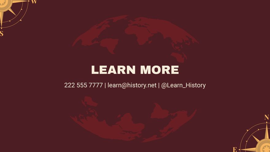 Free Background History Presentation Template to Edit Online Free Background History Presentation Template to Edit Online