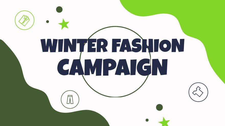 Winter Fashion Campaign Presentation