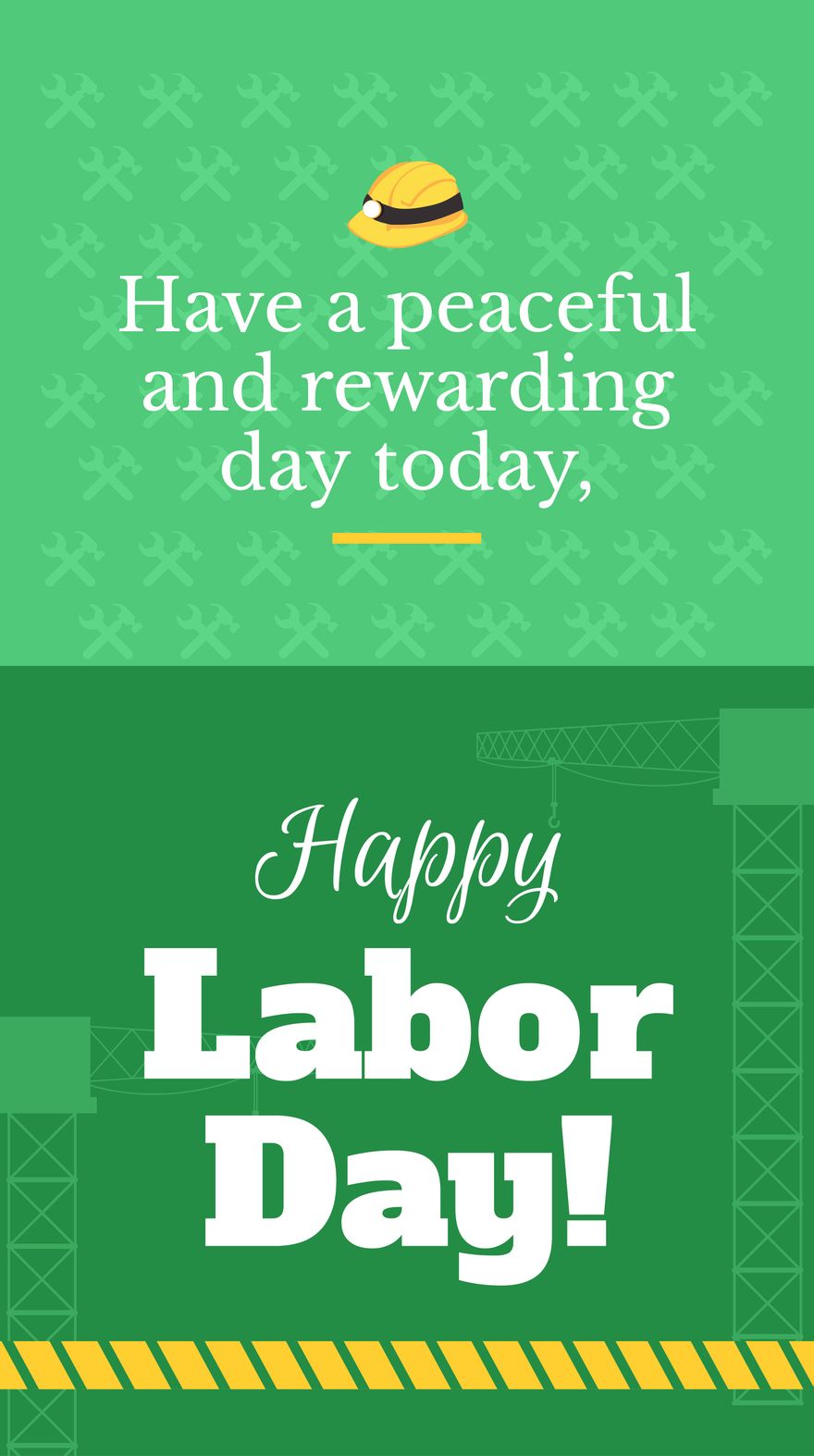 Free Labor Day Greeting Card Background in PDF, Illustrator, PSD, EPS, SVG, JPG, PNG
