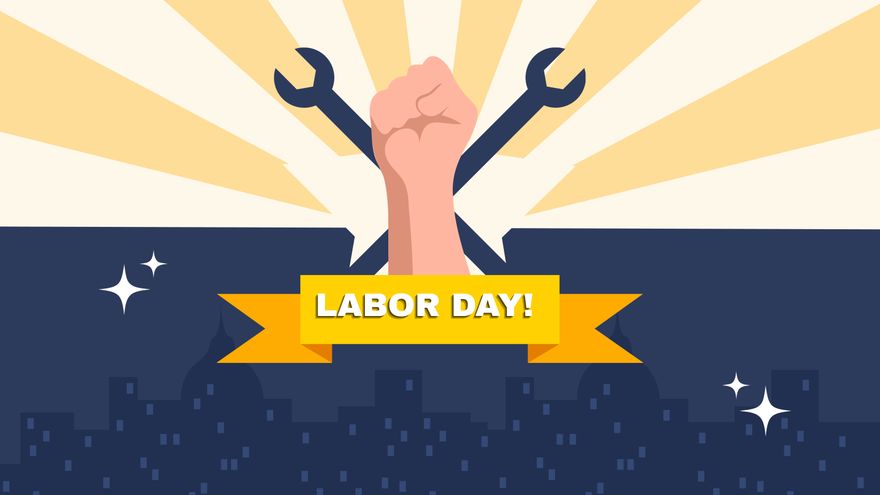 Usa Labor Day Background Template - Edit Online & Download Example ...