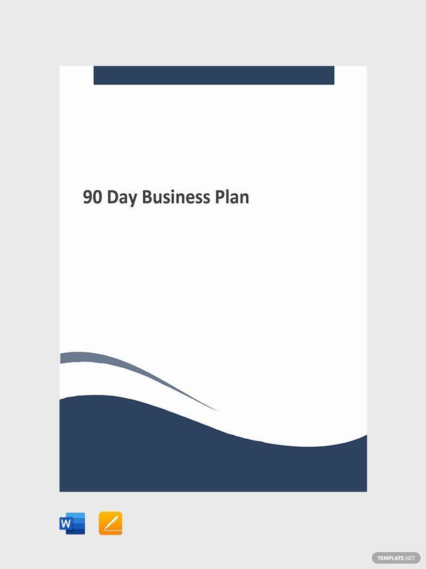 90-Day Business Plan Template