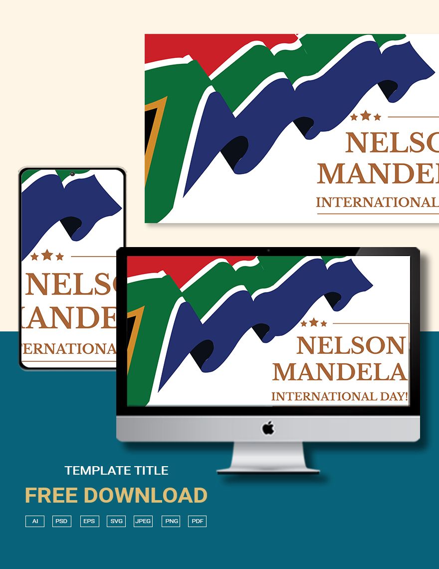 Nelson Mandela International Day Image Background