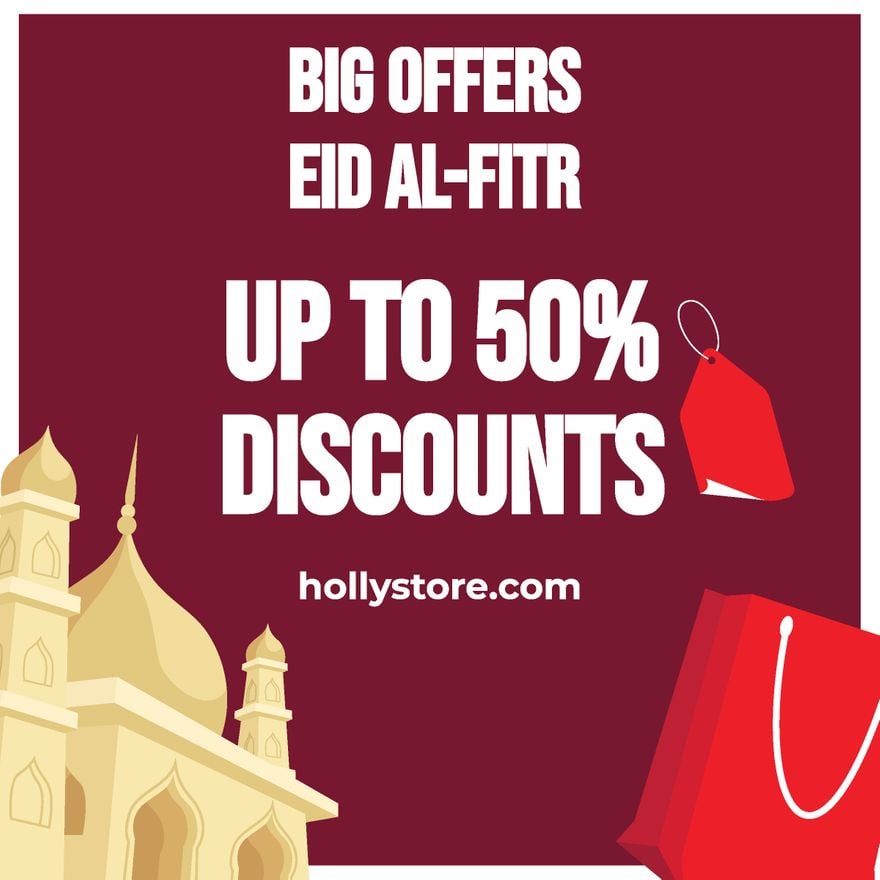 Eid al-Fitr Promotion Vector