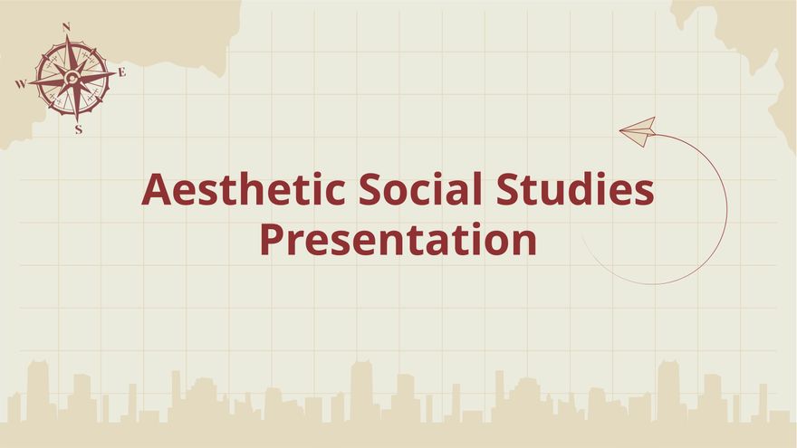 Aesthetic Social Studies Presentation