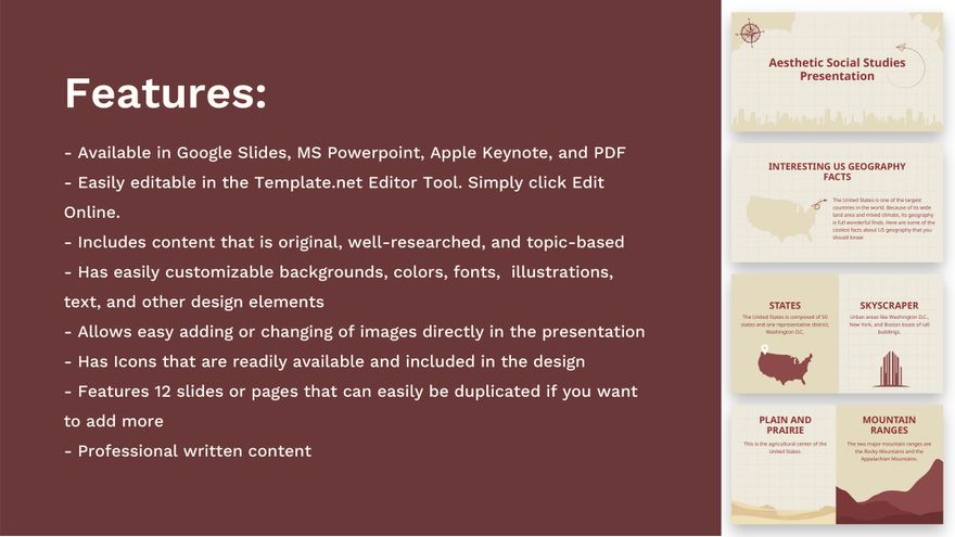 Free Aesthetic Social Studies Presentation Template to Edit Online Free Aesthetic Social Studies Presentation Template to Edit Online