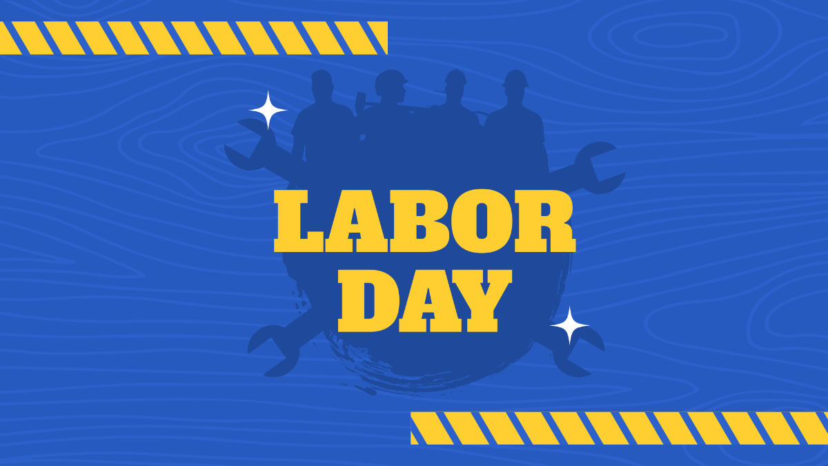 Labor Day Texture Background Template
